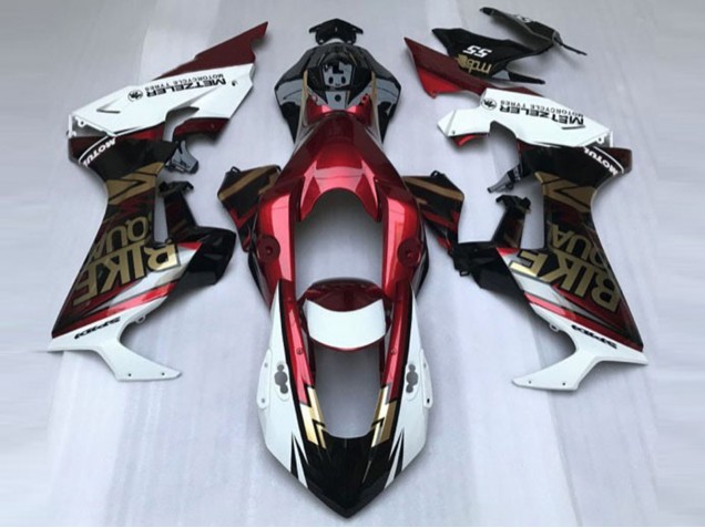 17-23 Rouge Foncé Honda CBR1000RR Carénage Moto